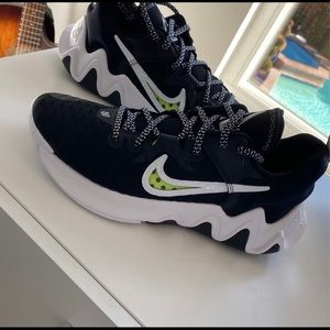 Nike basketball shoes, black, and brand new!